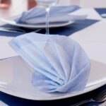 napkin, non woven, restaurants, table, table decoration, blue, thread, folding napkins, napkin, napkin, napkin, napkin, napkin, non woven, folding napkins